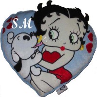 Betty Boop 3d Filled Cushion 30cm | Great Gift Idea for a Betty Boop fan!   163202687375